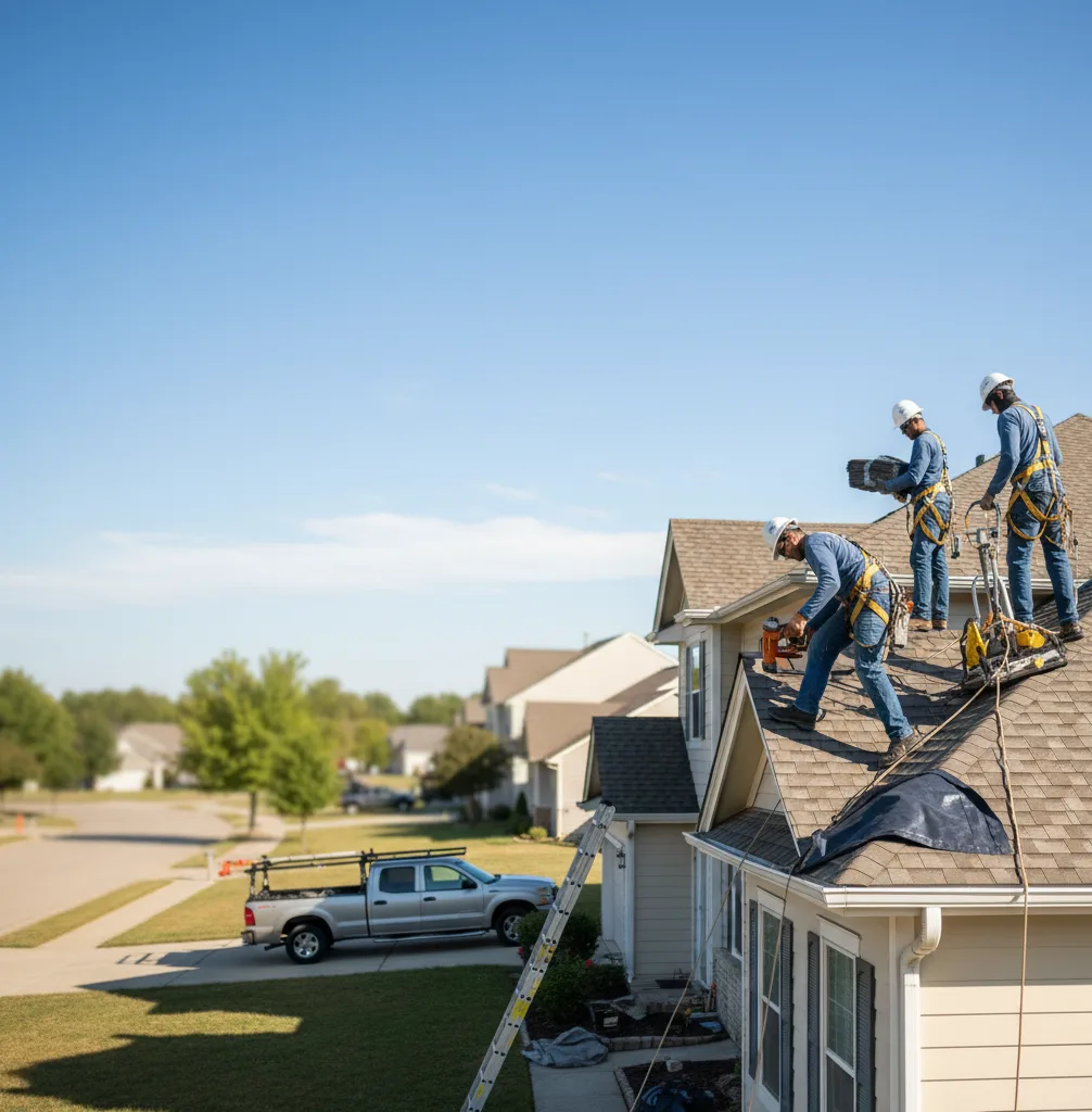 Roof Repair in Walkertown